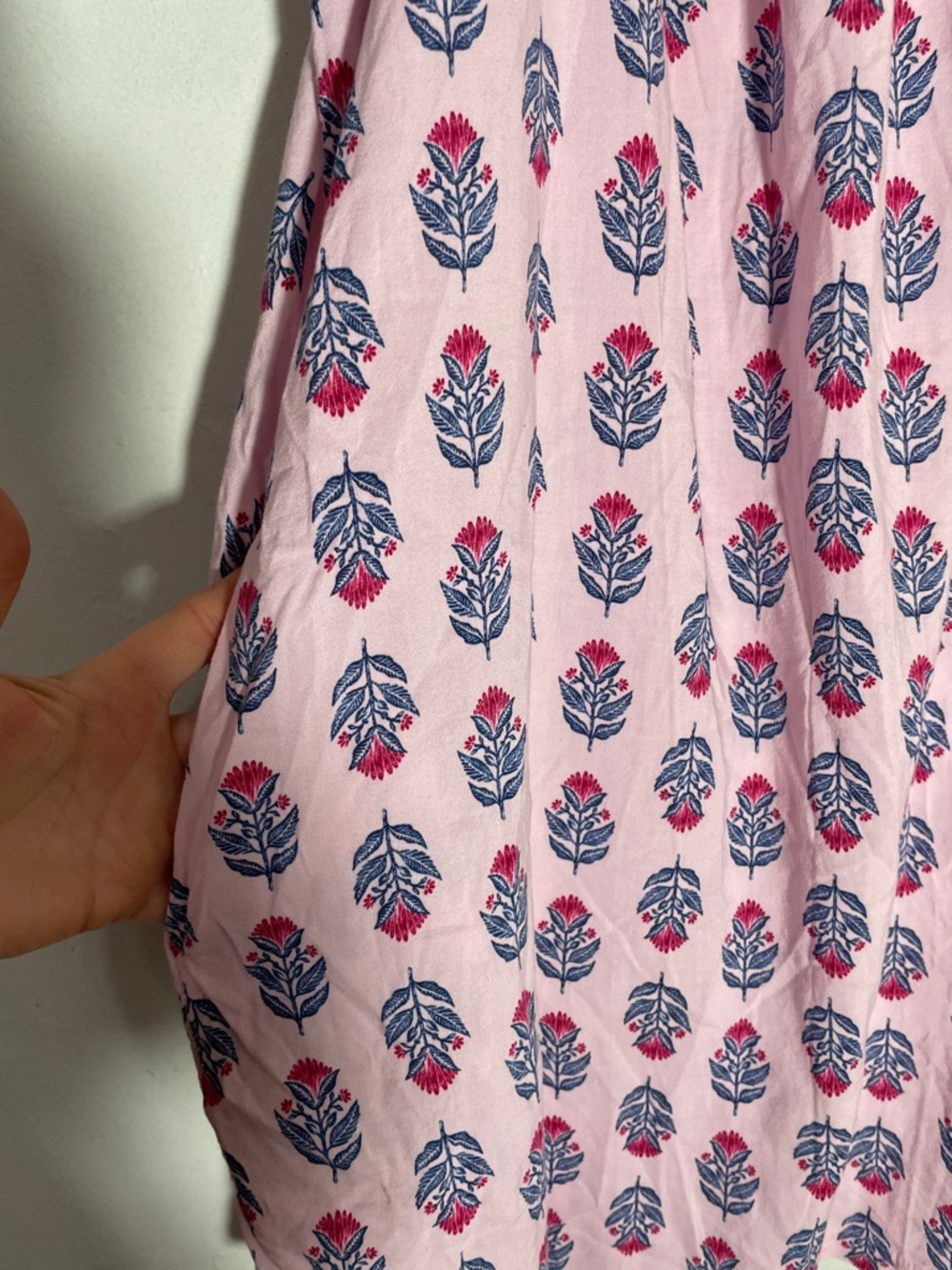 OLD Navy Sleeveless Tie-Shoulder Block Print Swing Mini Dress XXL - Picture 9 of 13